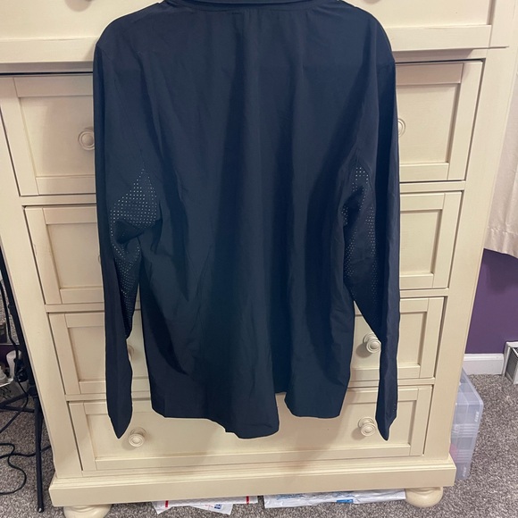 Under Armour Men’s Squad 3.0 Warmup Full-zip Black Loose Fit Jacket -NWT XL - Picture 4 of 4